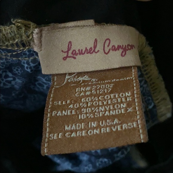 Paige Maternity Laurel Canyon Boot Cut Like New 25 - Picture 4 of 7